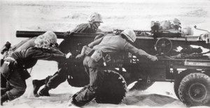 US Marines Maneuvers in Spain Recoilless Gun old Photo 1964