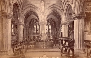 Scotland Rosslyn Chapel Chancel & Lady Chapel 2 old GWW Photos 1890