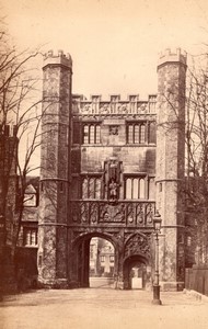 Cambridge Trinity College Great Gate & St John's College 2 old Valentine Photos