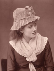 United Kingdom Theatre Stage Actress Miss Ellen Terry as Portia old Photo 1880