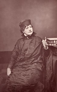 United Kingdom Theatre Stage Actress Miss Ellen Terry old Photo 1880
