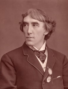 United Kingdom Theatre Stage Actor Henry Irving old Photo 1880