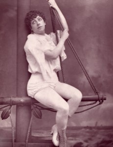 United Kingdom Theatre Stage Actress Leslie Fannie as Robinson Crusoe Photo 1880