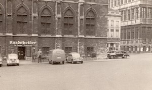 Belgium Ghent Raadskelder Building Brewery? old Amateur Photo 1950's #2