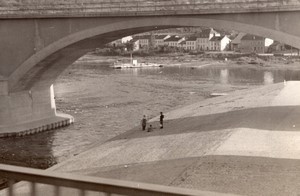 Belgium Dinant? A Bridge old Amateur Photo 1950's