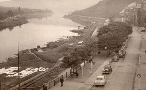 Germany Berntkastel Banks of the Moselle old Amateur Photo 1950's