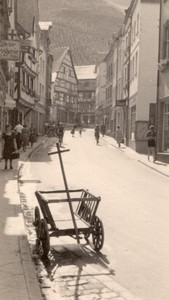 Germany Bernkastel Street Scenes Shops old Amateur Photo 1950's #4