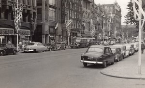 Netherlands Amsterdam Street Scene De Utrecht Dake old Amateur Photo 1950's