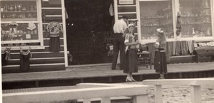 Netherlands Isle of Marken Street Scene Shop front old Amateur Photo 1950's