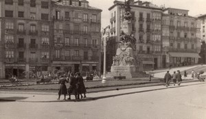 Espagne Bataille de Vitoria Monument Ancienne Photo Amateur 1950's