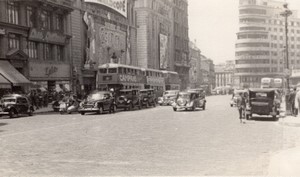 Spain Madrid Avenida de Jose Antonio Automobiles old Amateur Photo 1950's #3