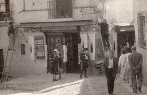 Spain Toledo Street Scene old town Amateur Photo 1950's #1