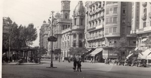 Spain Valencia Hotel Avenida old Amateur Photo 1950's