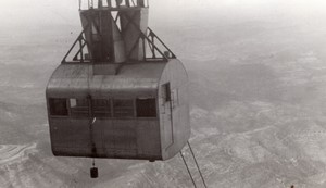 Spain Montserrat Cable Car old Amateur Photo 1950's #1