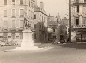 France Chalons sur Saone Nicéphore Niepce Statue old Amateur Photo 1950's