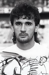 France Joueur de Football Nebojsa Vučićević FC Metz Ancienne Universal Photo 1989