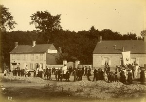 France Baie de Somme Saint Valery sur Somme Religious Festival Old Photo 1885