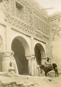 Tunisia Souvenir Old Photo Lieutenant de Belenet 1896
