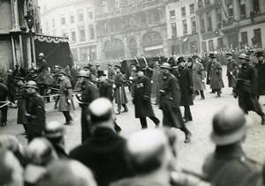 France Paris Military Funeral Procession Crowd Old Photo Meurisse 1934