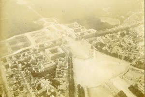 France Versailles Castle Aerial View Old Sazerac de Forge Photo 1914-1918