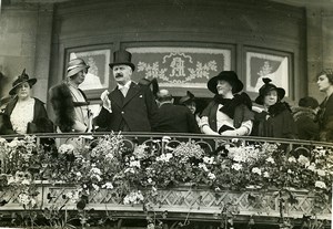 Paris Lonchamp Horse Racing Track President Albert Lebrun Photo Meurisse 1930