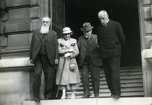 Paris Institut Pasteur Mr Lacroix Louis Martin Poincaré Old Photo Meurisse 1934