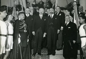 Paris Albert Lebrun maison du Jeune Français Opening Old Photo Meurisse 1933