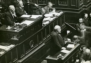 Paris Senat Politics Henry Cheron Great Depression Old Photo Meurisse 1932