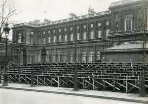 Paris Foreign Affairs Ministry Aristide Briand Funerals Old Photo Meurisse 1932