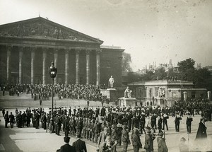 Paris Funeral of Marine Minister Georges Leygues Old Meurisse Photo 1930