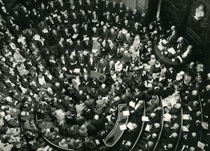 Paris Academie Francaise General Weygand Reception Old Meurisse Photo 1932