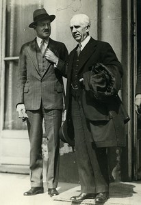 Paris War Ministry US Politician Diplomat Norman Davis Old Meurisse Photo 1933