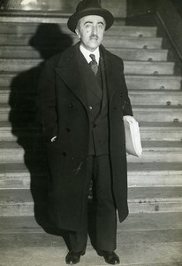 Paris Politician M Abel Gardey Budget Minister ? Old Meurisse Photo 1933