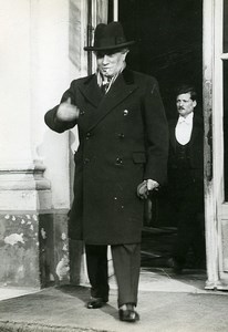 Paris Politician Mr Paul Boncour War Ministry Old Meurisse Photo 1930