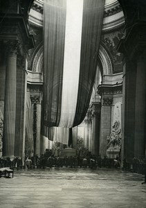 Paris Pantheon State Funerals of Mr Paul Painlevé ? Old Photo Meurisse 1933