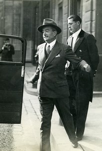 Paris Government Crisis Politician Mr Malvy Finance Old Meurisse Photo 1930