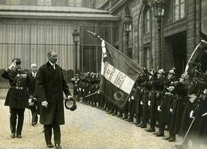 Paris Christian X King of Denmark Reception at Elysée Old Meurisse Photo 1930