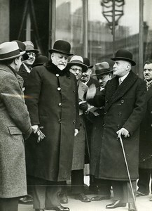 Paris Government Crisis Politician Caillaud & Bouisson Old Meurisse Photo 1930