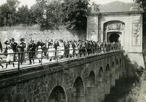 France Verdun? Presidential Party going to War memorial Old Meurisse Photo 1932