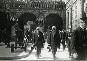 France Verdun Président Albert Lebrun & the Mayor Old Meurisse Photo 1932