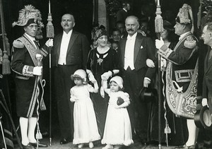 France Rambouillet Wedding Jean Lebrun & Mlle Marin Old Meurisse Photo 1932