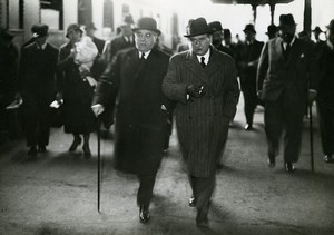 Paris Gare de Lyon Politics Dalafier & Sarraut Old Meurisse Photo 1930