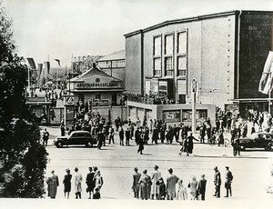 East Germany Leipzig 1946 Autumn Fair Old Photo printed in 1964