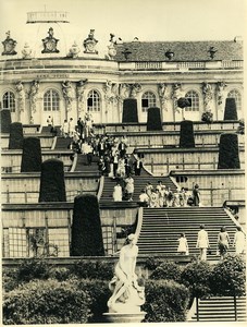 East Germany Potsdam Schloss Sanssouci Castle Old Photo 1970