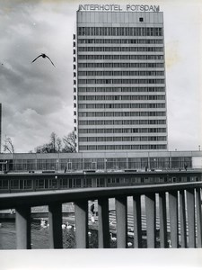 East Germany Potsdam new hotel Interhotel Architecture Old Photo 1969