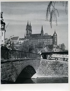 East Germany Meissen Castle Albrechtsburg & Cathedral Old Photo 1967