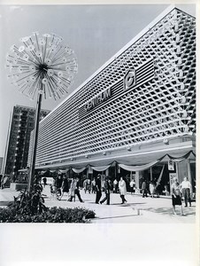 East Germany Suhl Centrum Department Store Old Photo 1971