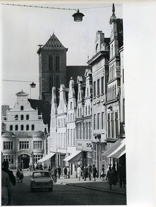 East Germany Wismar Krämerstraße Old Photo 1967