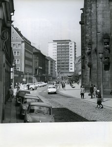 East Germany Chemnitz City Center Karl-Marx-Stadt Old Photo 1965