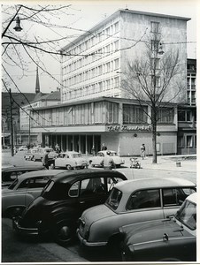 East Germany Chemnitz Bahnhofstrasse Karl-Marx-Stadt Old Photo 1968